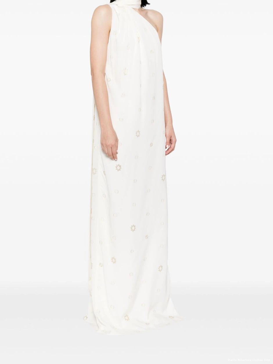Cheap Stella McCartney Women gown one-shoulder polka-dot 0811